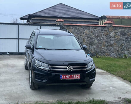 Черный Фольксваген Тигуан, объемом двигателя 2 л и пробегом 166 тыс. км за 13990 $, фото 11 на Automoto.ua