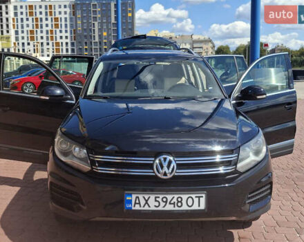 Черный Фольксваген Тигуан, объемом двигателя 1.98 л и пробегом 118 тыс. км за 16800 $, фото 1 на Automoto.ua