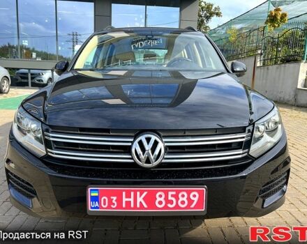 Черный Фольксваген Тигуан, объемом двигателя 2 л и пробегом 182 тыс. км за 11999 $, фото 1 на Automoto.ua