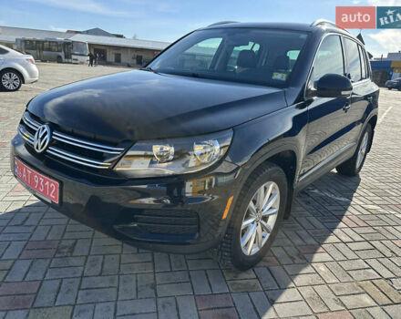 Черный Фольксваген Тигуан, объемом двигателя 2 л и пробегом 100 тыс. км за 14200 $, фото 1 на Automoto.ua