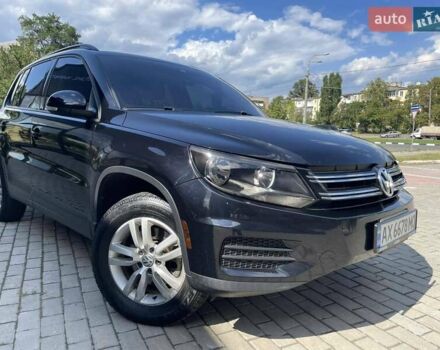 Черный Фольксваген Тигуан, объемом двигателя 1.98 л и пробегом 218 тыс. км за 12800 $, фото 2 на Automoto.ua