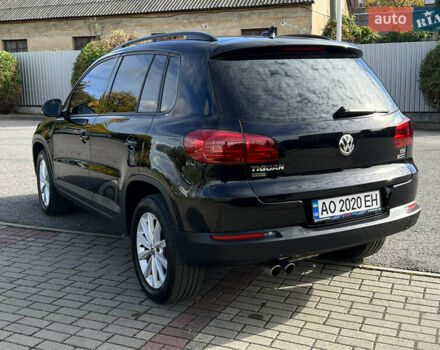 Черный Фольксваген Тигуан, объемом двигателя 1.98 л и пробегом 97 тыс. км за 12500 $, фото 14 на Automoto.ua