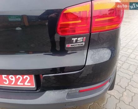 Черный Фольксваген Тигуан, объемом двигателя 2 л и пробегом 92 тыс. км за 14500 $, фото 4 на Automoto.ua