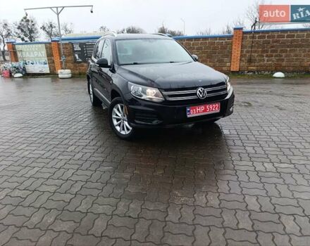 Черный Фольксваген Тигуан, объемом двигателя 2 л и пробегом 92 тыс. км за 14500 $, фото 1 на Automoto.ua