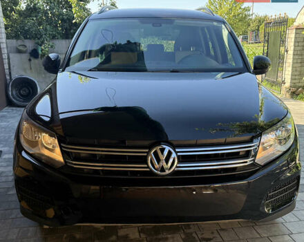 Черный Фольксваген Тигуан, объемом двигателя 1.98 л и пробегом 161 тыс. км за 14300 $, фото 2 на Automoto.ua