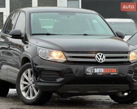 Черный Фольксваген Тигуан, объемом двигателя 1.97 л и пробегом 217 тыс. км за 13200 $, фото 4 на Automoto.ua