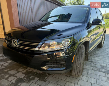 Черный Фольксваген Тигуан, объемом двигателя 1.98 л и пробегом 161 тыс. км за 14300 $, фото 1 на Automoto.ua