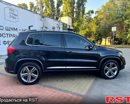 Черный Фольксваген Тигуан, объемом двигателя 2 л и пробегом 124 тыс. км за 16000 $, фото 8 на Automoto.ua