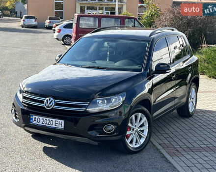 Черный Фольксваген Тигуан, объемом двигателя 1.98 л и пробегом 97 тыс. км за 12500 $, фото 4 на Automoto.ua