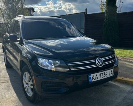 Черный Фольксваген Тигуан, объемом двигателя 2 л и пробегом 145 тыс. км за 12500 $, фото 1 на Automoto.ua