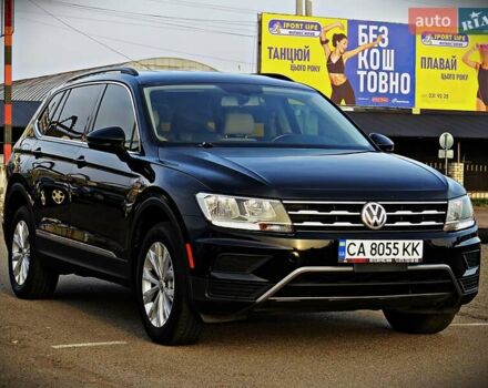 Черный Фольксваген Тигуан, объемом двигателя 1.98 л и пробегом 155 тыс. км за 18800 $, фото 1 на Automoto.ua