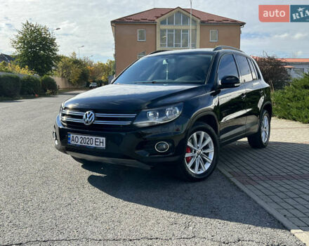 Черный Фольксваген Тигуан, объемом двигателя 1.98 л и пробегом 97 тыс. км за 12500 $, фото 3 на Automoto.ua