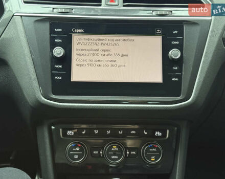Черный Фольксваген Тигуан, объемом двигателя 2 л и пробегом 209 тыс. км за 23800 $, фото 22 на Automoto.ua