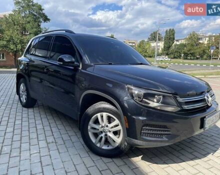 Черный Фольксваген Тигуан, объемом двигателя 1.98 л и пробегом 218 тыс. км за 12800 $, фото 1 на Automoto.ua