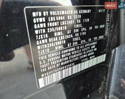 Чорний Фольксваген Тігуан, об'ємом двигуна 1.98 л та пробігом 117 тис. км за 17890 $, фото 22 на Automoto.ua
