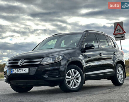 Черный Фольксваген Тигуан, объемом двигателя 2 л и пробегом 175 тыс. км за 12333 $, фото 1 на Automoto.ua