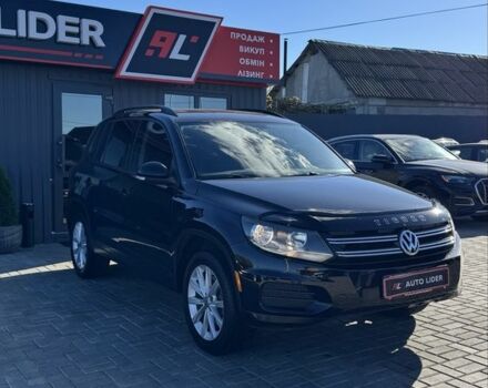 Черный Фольксваген Тигуан, объемом двигателя 2 л и пробегом 183 тыс. км за 14000 $, фото 1 на Automoto.ua