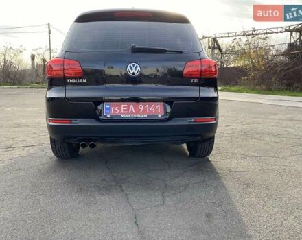 Черный Фольксваген Тигуан, объемом двигателя 2 л и пробегом 188 тыс. км за 14500 $, фото 7 на Automoto.ua