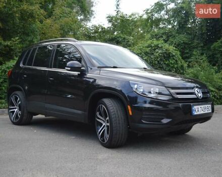 Черный Фольксваген Тигуан, объемом двигателя 1.98 л и пробегом 166 тыс. км за 15000 $, фото 4 на Automoto.ua