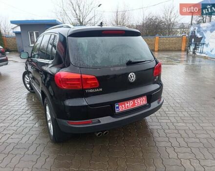 Черный Фольксваген Тигуан, объемом двигателя 2 л и пробегом 92 тыс. км за 14500 $, фото 3 на Automoto.ua