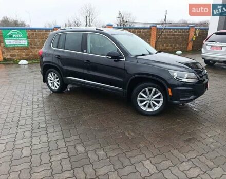 Черный Фольксваген Тигуан, объемом двигателя 2 л и пробегом 92 тыс. км за 14500 $, фото 2 на Automoto.ua