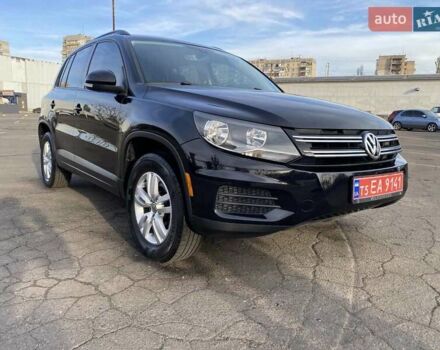 Черный Фольксваген Тигуан, объемом двигателя 2 л и пробегом 188 тыс. км за 14500 $, фото 4 на Automoto.ua