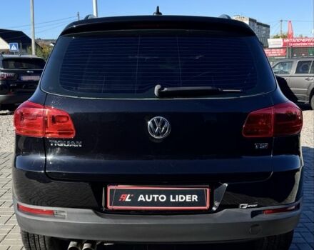 Черный Фольксваген Тигуан, объемом двигателя 2 л и пробегом 183 тыс. км за 14000 $, фото 4 на Automoto.ua