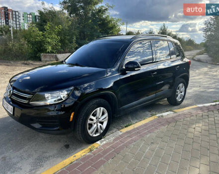 Черный Фольксваген Тигуан, объемом двигателя 1.98 л и пробегом 145 тыс. км за 12300 $, фото 1 на Automoto.ua