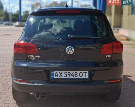 Черный Фольксваген Тигуан, объемом двигателя 1.98 л и пробегом 118 тыс. км за 16800 $, фото 2 на Automoto.ua
