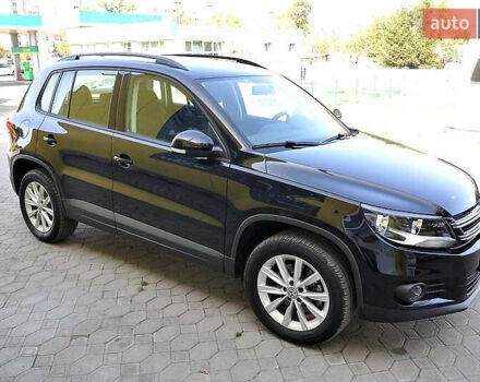 Черный Фольксваген Тигуан, объемом двигателя 2 л и пробегом 84 тыс. км за 17400 $, фото 10 на Automoto.ua