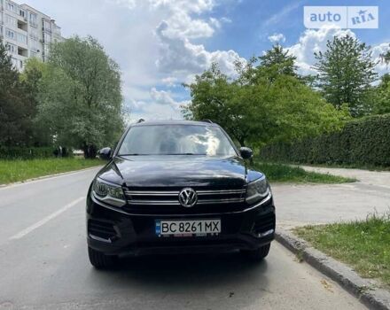 Черный Фольксваген Тигуан, объемом двигателя 2 л и пробегом 91 тыс. км за 12900 $, фото 1 на Automoto.ua