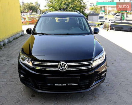 Черный Фольксваген Тигуан, объемом двигателя 2 л и пробегом 84 тыс. км за 17400 $, фото 1 на Automoto.ua