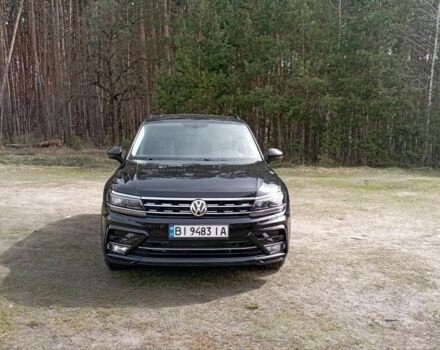 Черный Фольксваген Тигуан, объемом двигателя 2 л и пробегом 110 тыс. км за 25500 $, фото 1 на Automoto.ua
