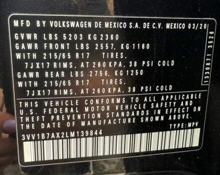 Черный Фольксваген Тигуан, объемом двигателя 2 л и пробегом 116 тыс. км за 25000 $, фото 7 на Automoto.ua