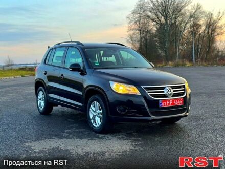 Чорний Фольксваген Тігуан, об'ємом двигуна 1.4 л та пробігом 121 тис. км за 9700 $, фото 1 на Automoto.ua