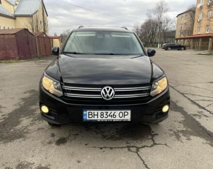 Черный Фольксваген Тигуан, объемом двигателя 2 л и пробегом 206 тыс. км за 8300 $, фото 1 на Automoto.ua