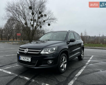 Черный Фольксваген Тигуан, объемом двигателя 1.98 л и пробегом 169 тыс. км за 12000 $, фото 1 на Automoto.ua