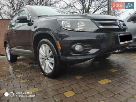 Черный Фольксваген Тигуан, объемом двигателя 1.98 л и пробегом 164 тыс. км за 8799 $, фото 1 на Automoto.ua