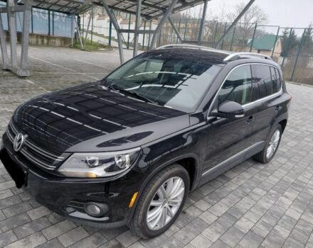 Черный Фольксваген Тигуан, объемом двигателя 2 л и пробегом 259 тыс. км за 8900 $, фото 1 на Automoto.ua