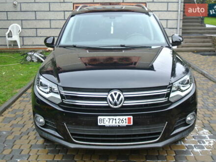 Чорний Фольксваген Тігуан, об'ємом двигуна 2 л та пробігом 168 тис. км за 15550 $, фото 1 на Automoto.ua