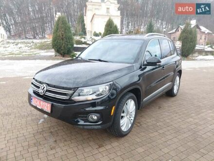 Черный Фольксваген Тигуан, объемом двигателя 2 л и пробегом 227 тыс. км за 8999 $, фото 1 на Automoto.ua