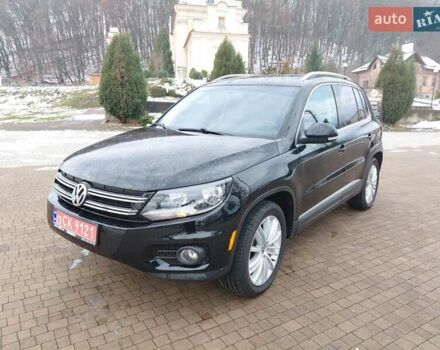 Черный Фольксваген Тигуан, объемом двигателя 2 л и пробегом 227 тыс. км за 8999 $, фото 1 на Automoto.ua