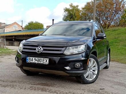 Черный Фольксваген Тигуан, объемом двигателя 2 л и пробегом 156 тыс. км за 284 $, фото 1 на Automoto.ua