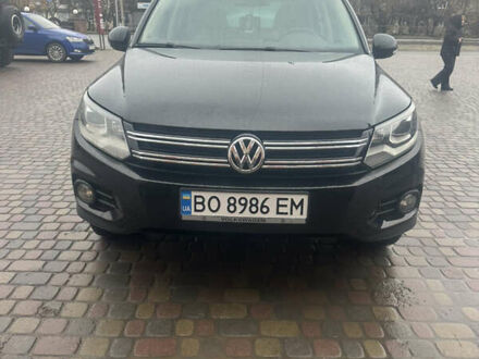 Черный Фольксваген Тигуан, объемом двигателя 1.98 л и пробегом 140 тыс. км за 11333 $, фото 1 на Automoto.ua