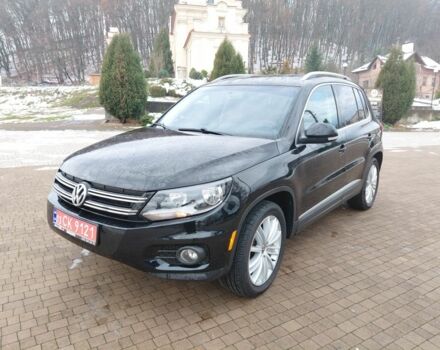 Черный Фольксваген Тигуан, объемом двигателя 2 л и пробегом 227 тыс. км за 8950 $, фото 1 на Automoto.ua