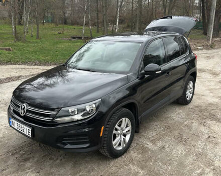 Черный Фольксваген Тигуан, объемом двигателя 1.98 л и пробегом 210 тыс. км за 10500 $, фото 1 на Automoto.ua