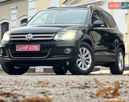 Черный Фольксваген Тигуан, объемом двигателя 1.99 л и пробегом 320 тыс. км за 14499 $, фото 1 на Automoto.ua