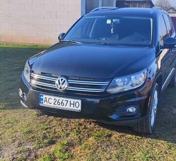 Черный Фольксваген Тигуан, объемом двигателя 1.98 л и пробегом 278 тыс. км за 12000 $, фото 1 на Automoto.ua