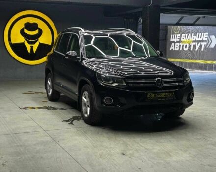 Черный Фольксваген Тигуан, объемом двигателя 2 л и пробегом 120 тыс. км за 11000 $, фото 1 на Automoto.ua