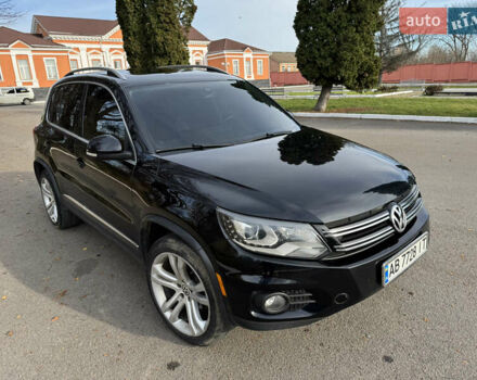 Черный Фольксваген Тигуан, объемом двигателя 2 л и пробегом 206 тыс. км за 12100 $, фото 1 на Automoto.ua